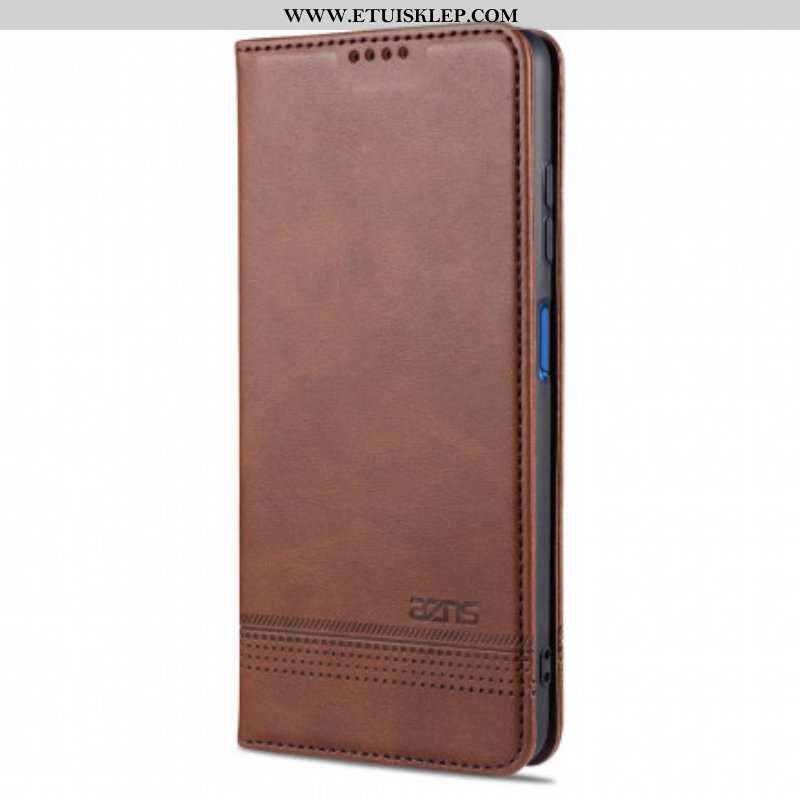 Etui Na Telefon do Poco X3 / X3 Pro / X3 NFC Etui Folio Stylizacja Skóry Azns